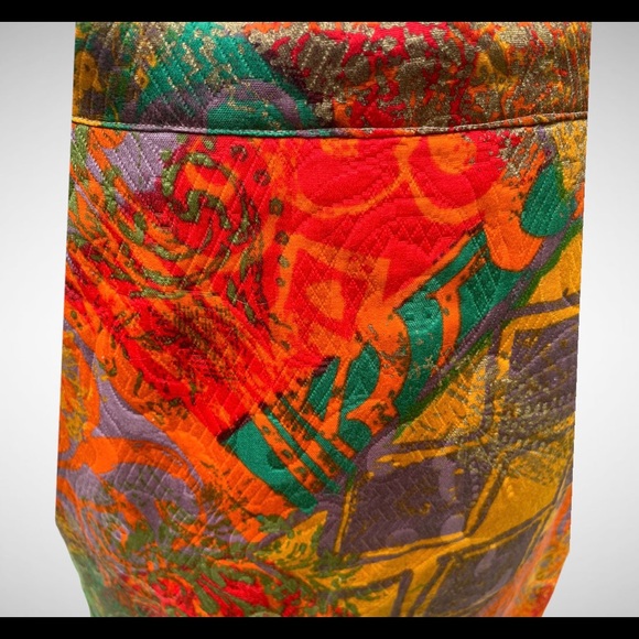 Multi Color Women Pensile Skirt - Picture 6 of 6